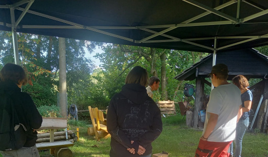 Feldhamster im Fokus!
Bei unserem BFD-Seminar haben wir mehr über die Lebensweise und Bedrohung des Feldhamsters gelernt. Foto: Katja Barth